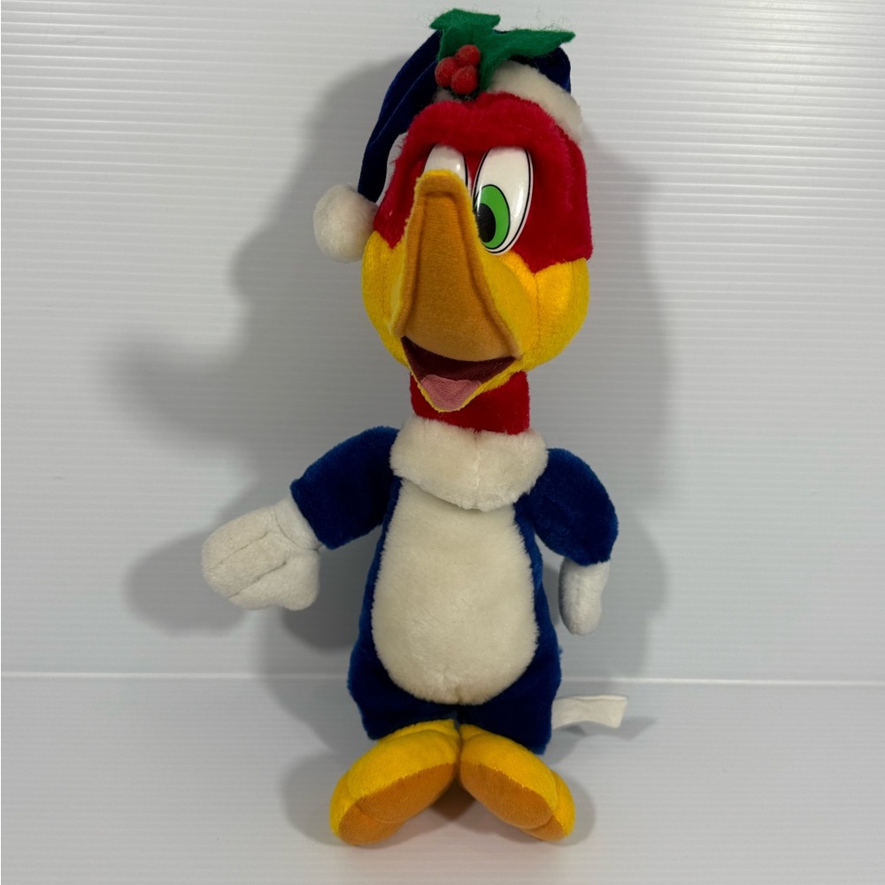 Vintage Woody Woodpecker Plush 1999 Christmas